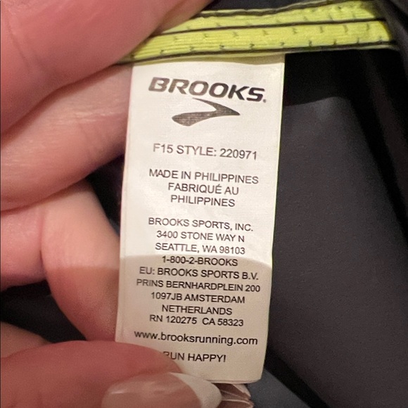 Brooks Women's Run Happy Drift Running Jacket Windbreaker - XS - Picture 11 of 12